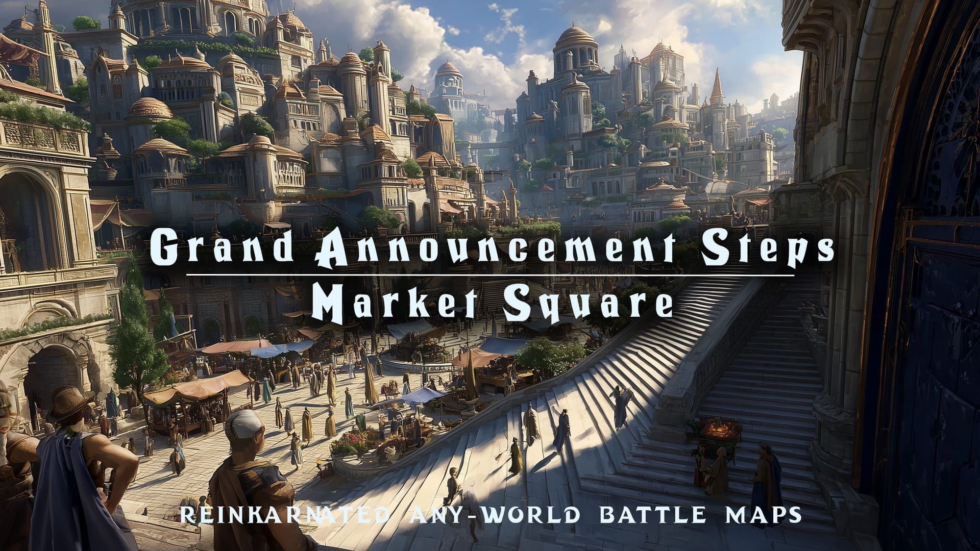 Grand Announcement Steps — Market Square