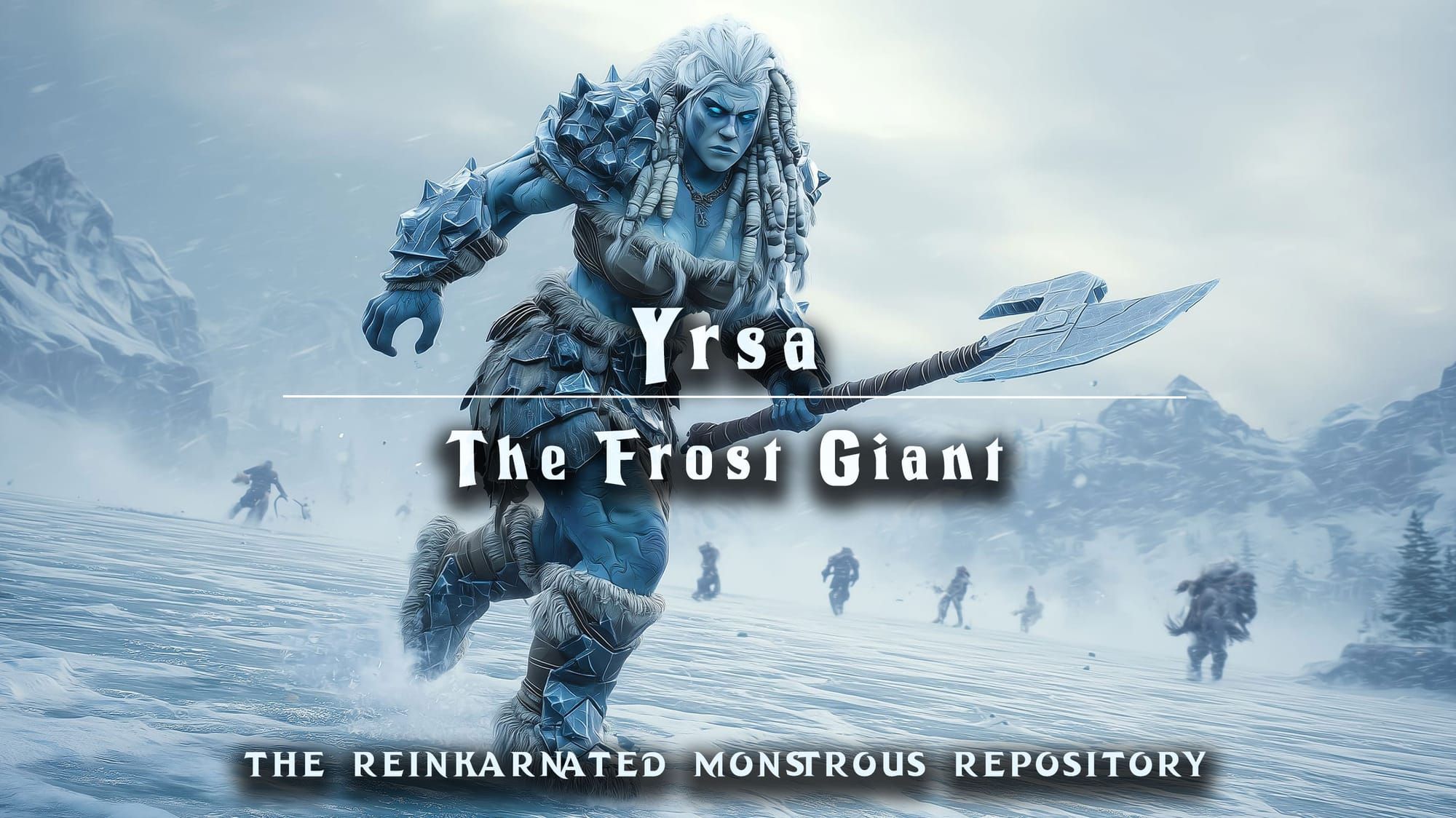 Yrsa frost giant art — homebrew D&D 5e by D&D ReinKarnated