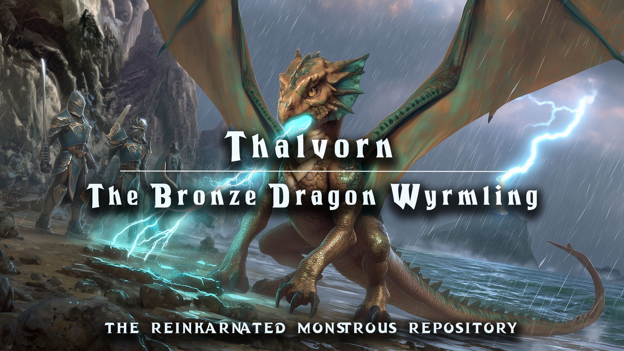 Thalvorn - The Bronze Dragon Wyrmling