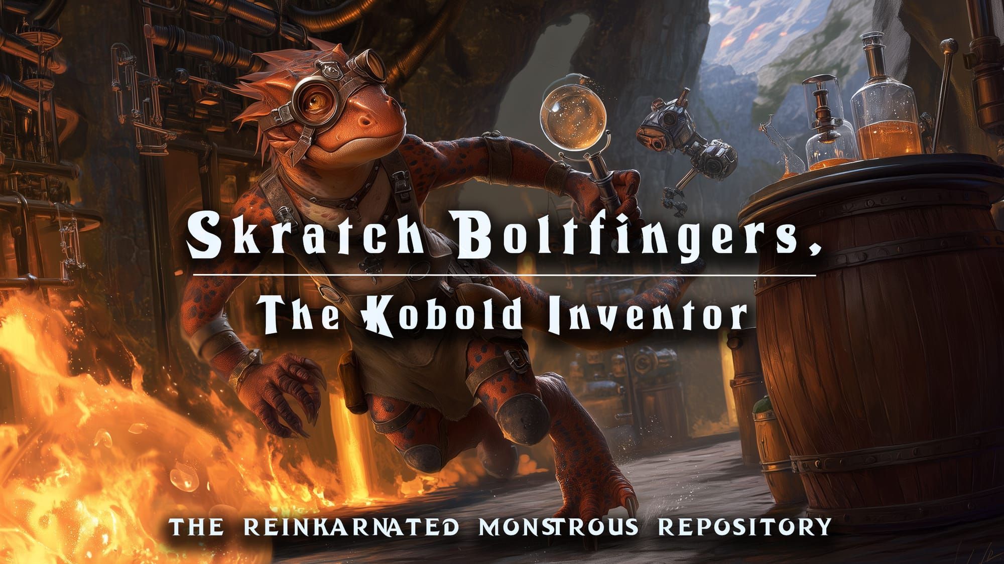 Skratch Boltfingers - The Kobold Inventor