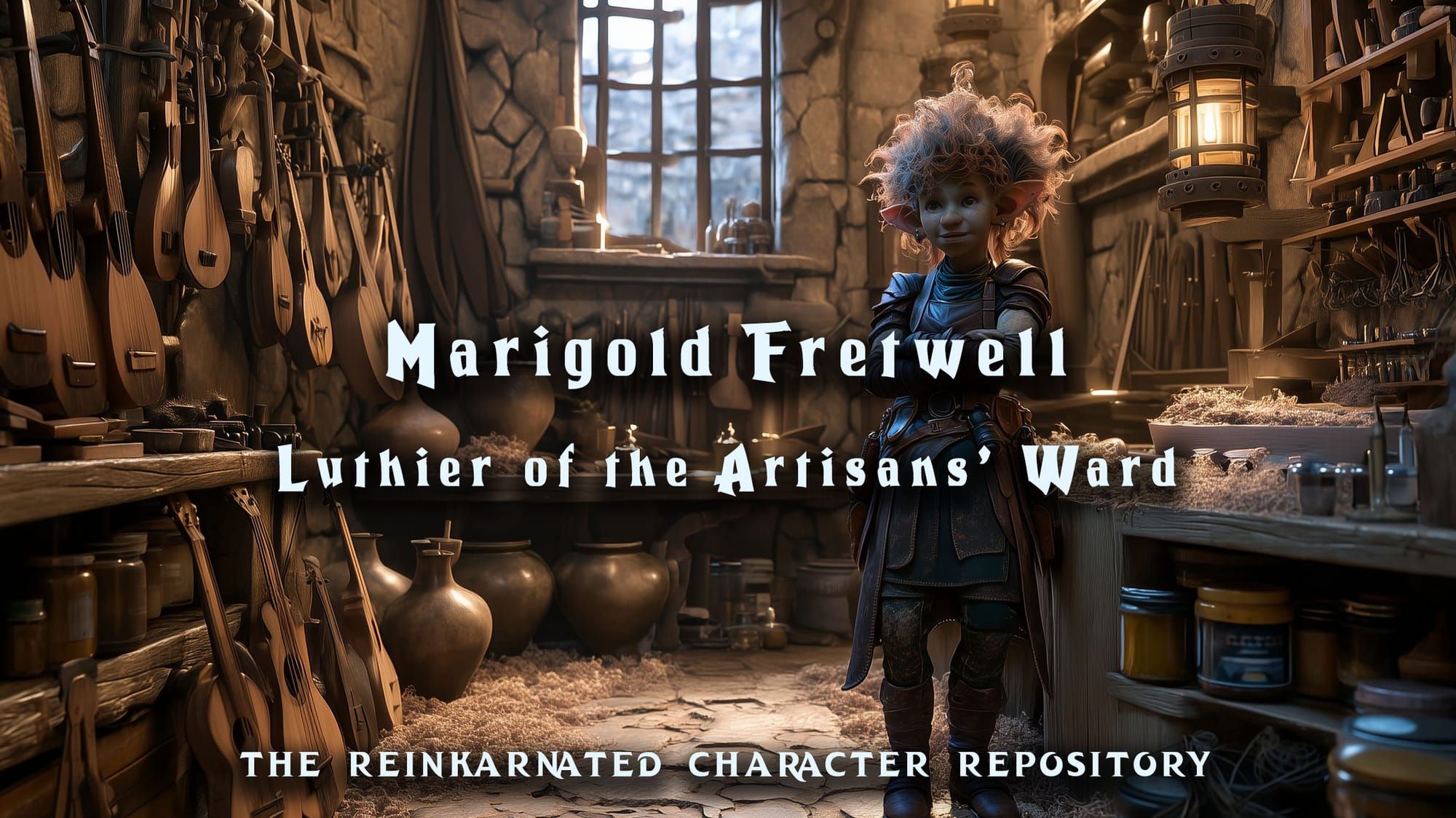 Marigold Fretwell - Luthier of the Artisans' Ward