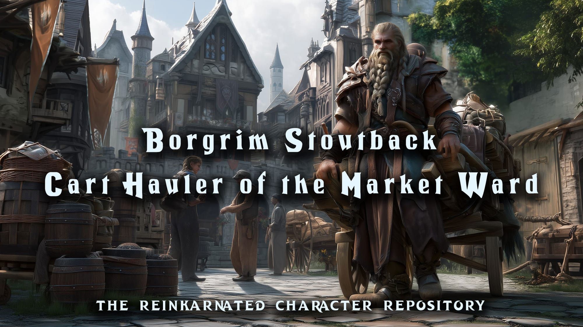Borgrim Stoutback - Cart Hauler of the Market Ward