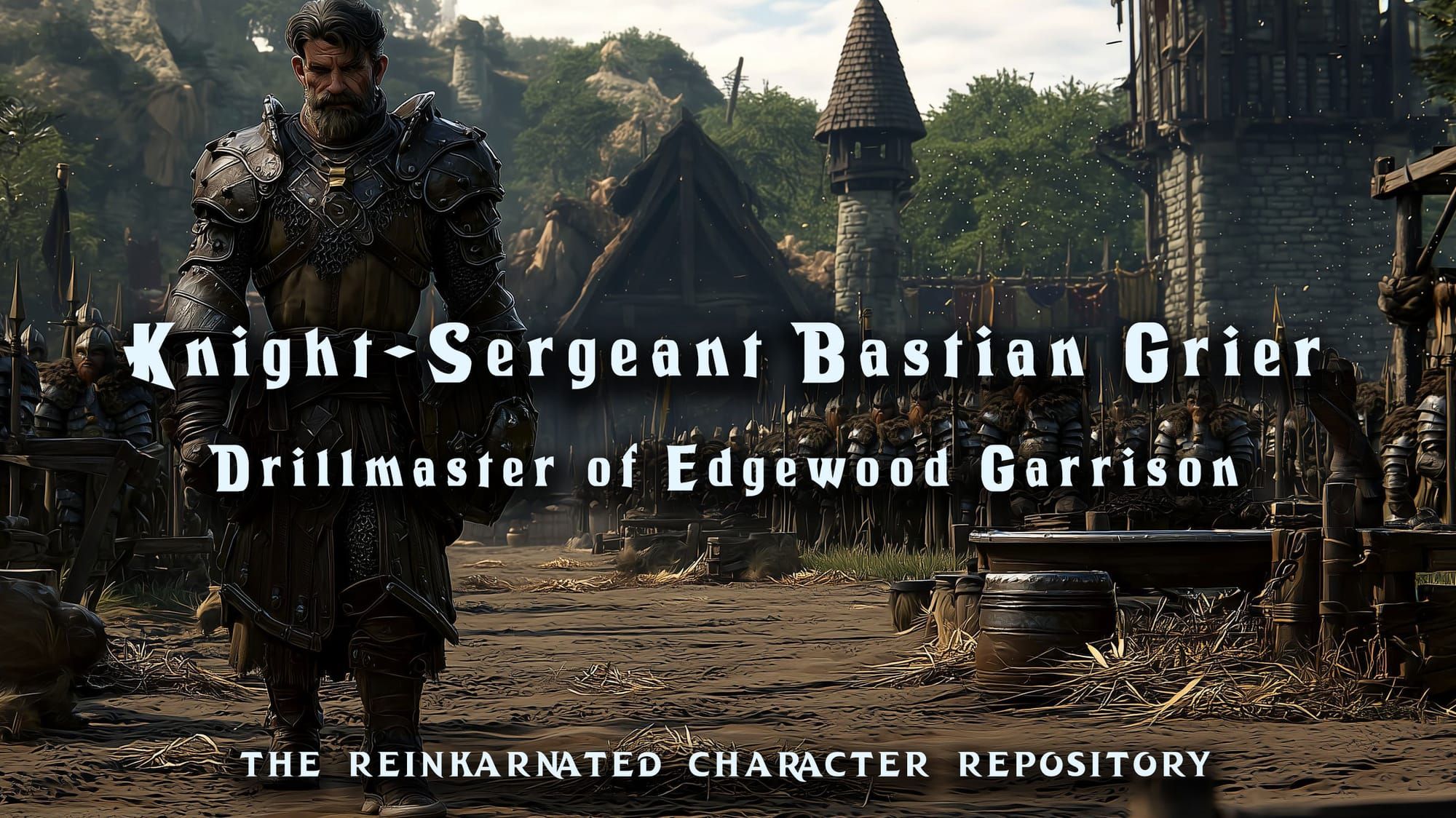 Knight-Sergeant Bastian Grier — Drillmaster of Edgewood Garrison