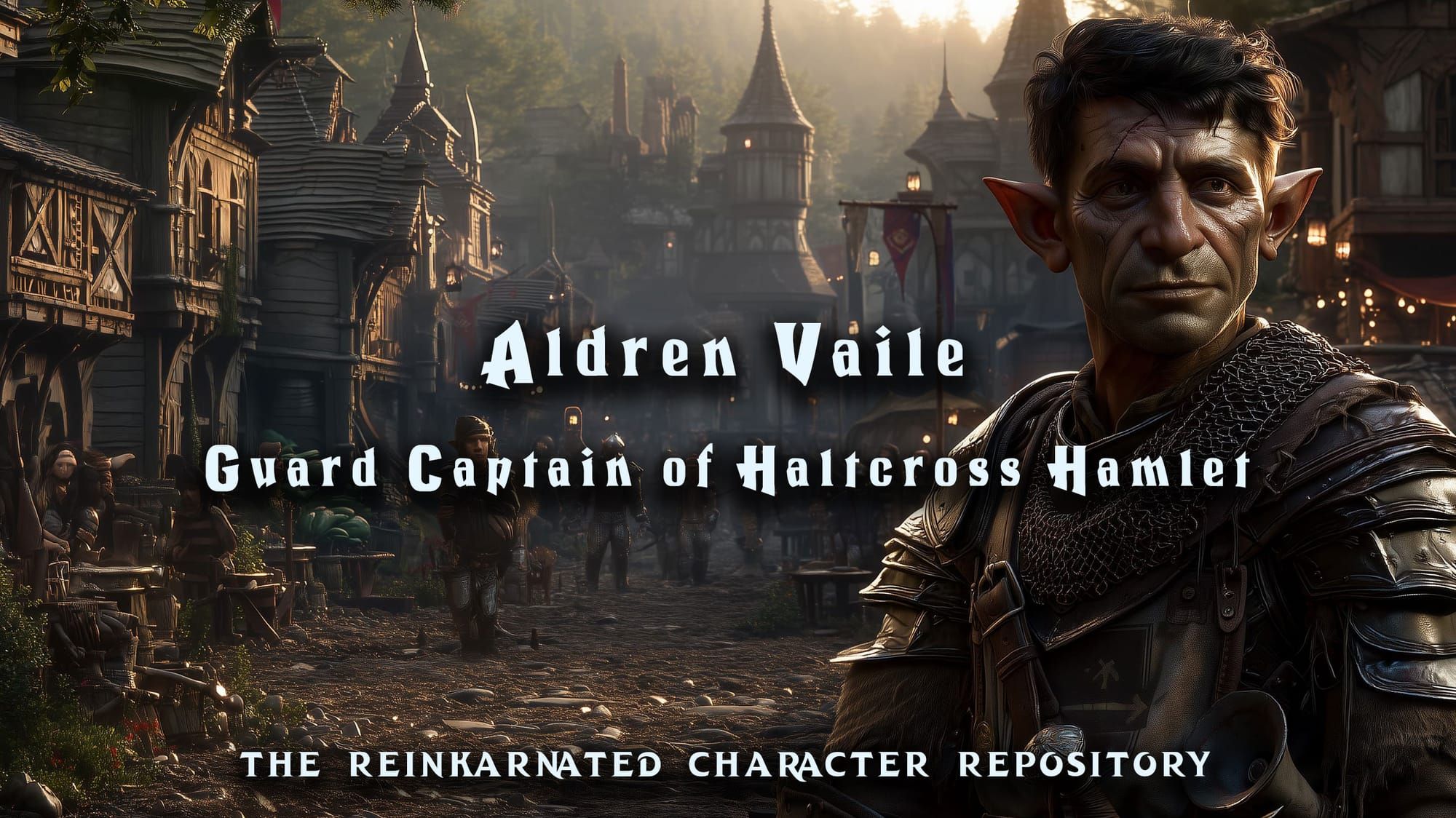 Aldren Vaile - Guard Captain of Haltcross Hamlet
