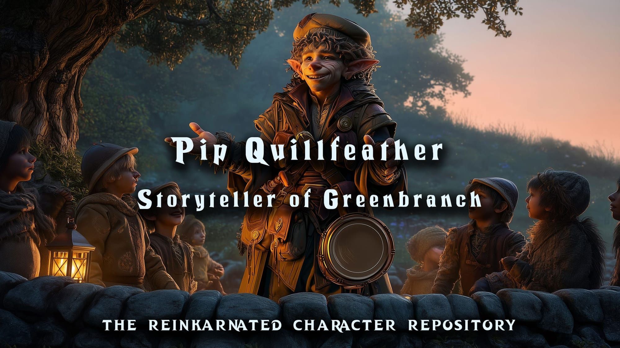 Pip Quillfeather — Storyteller of Greenbranch