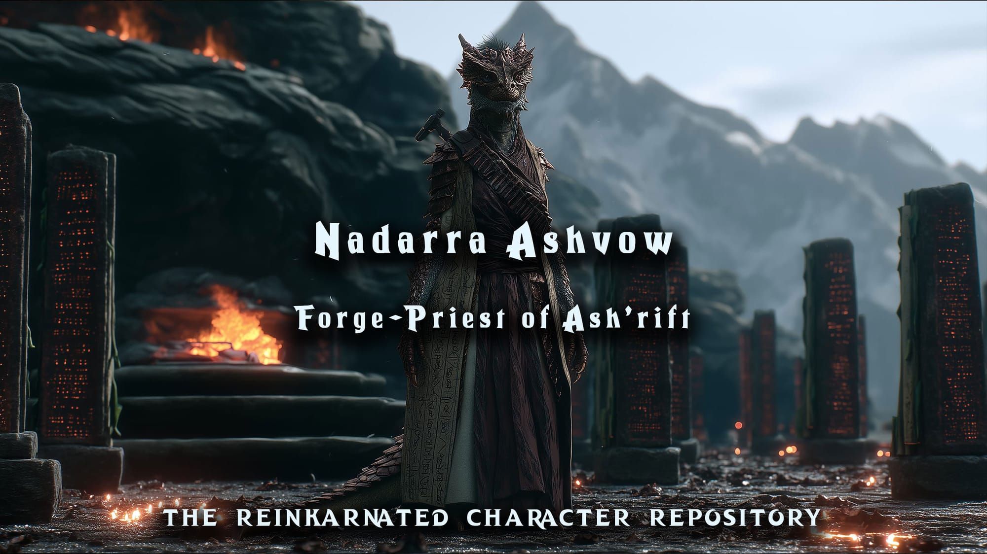 Nadarra Ashvow - Forge-Priest of Ash'rift