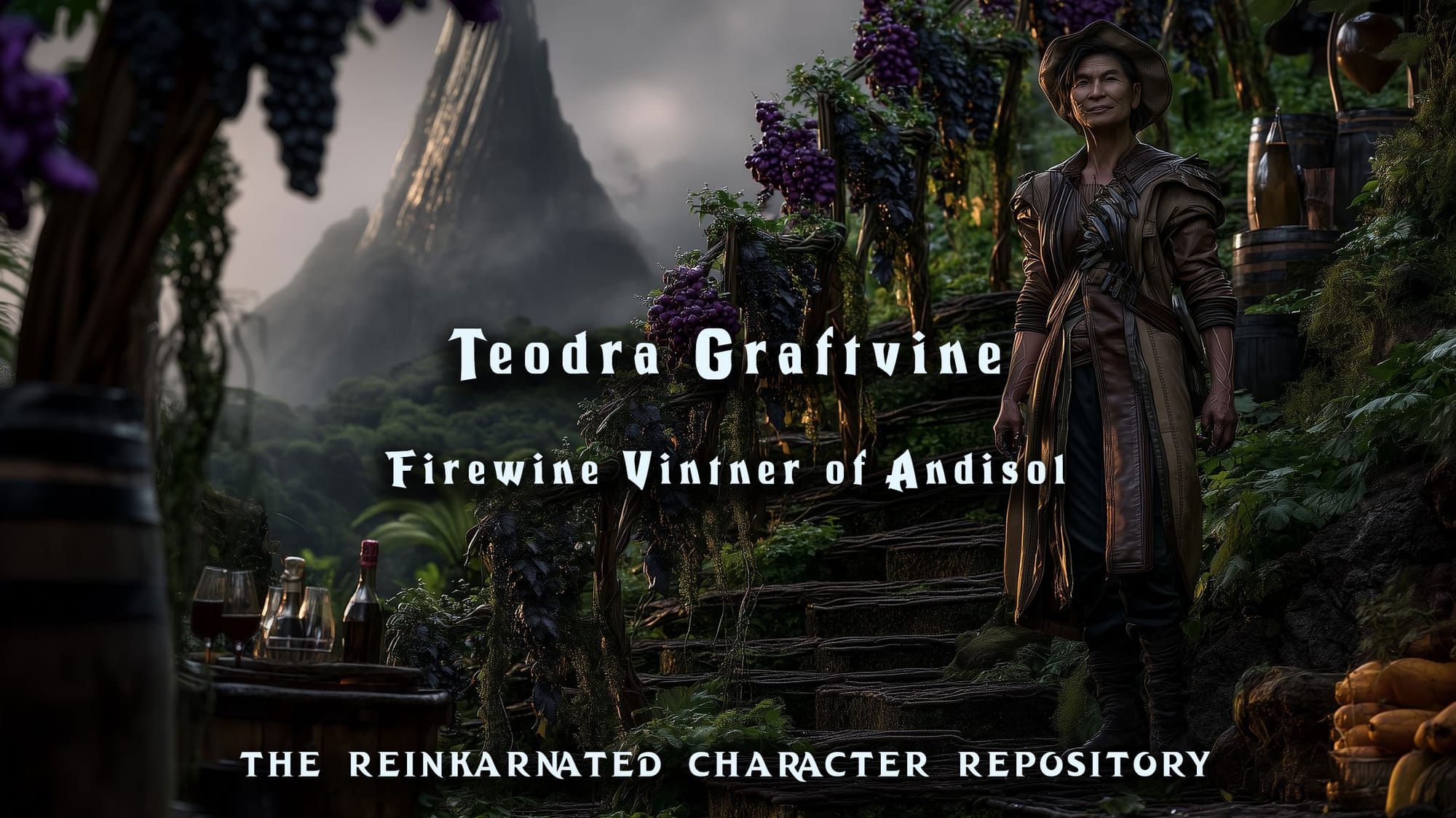 Teodra Graftvine - Firewine Vintner of Andisol