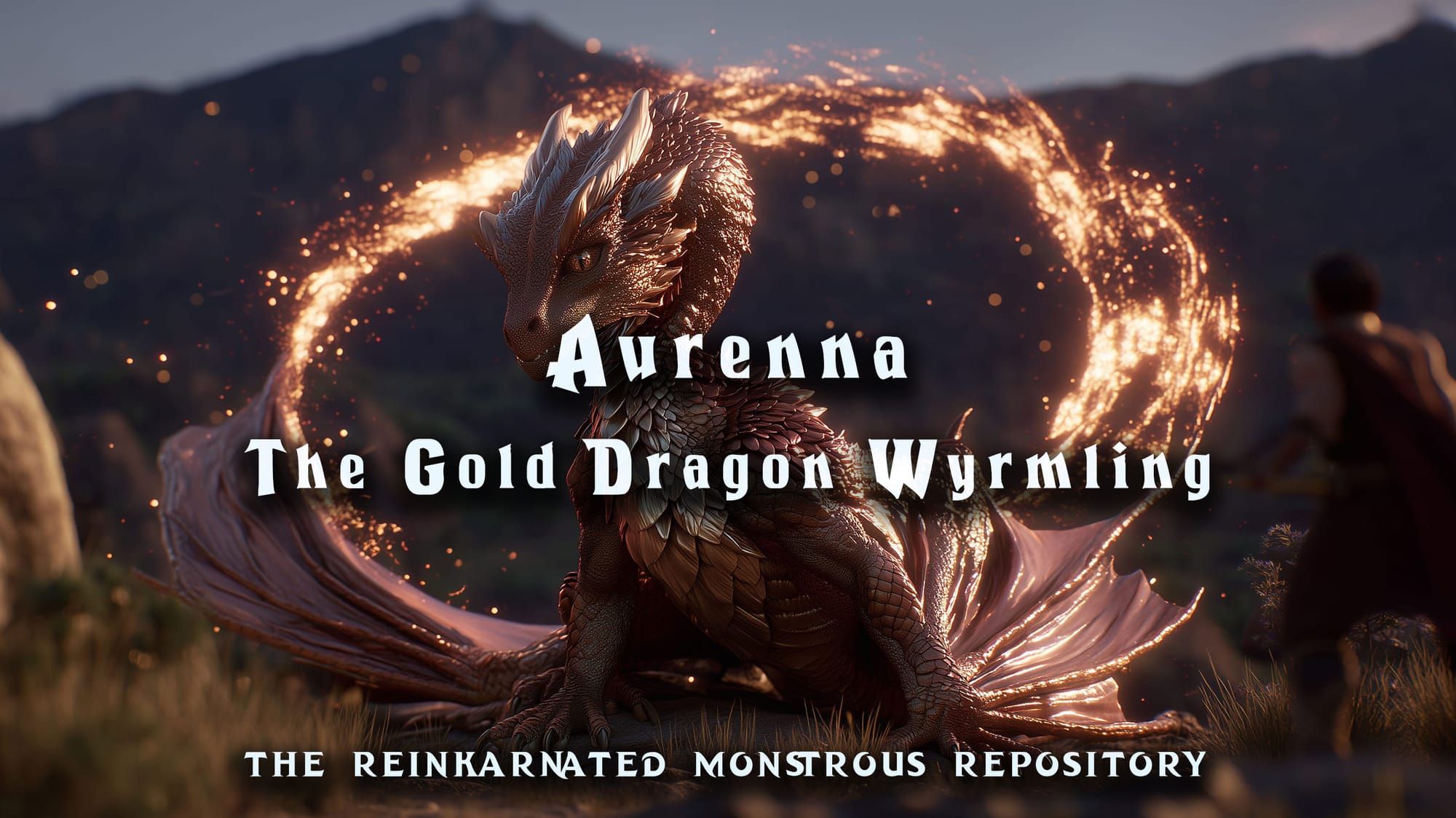 Aurenna - The Gold Dragon Wyrmling