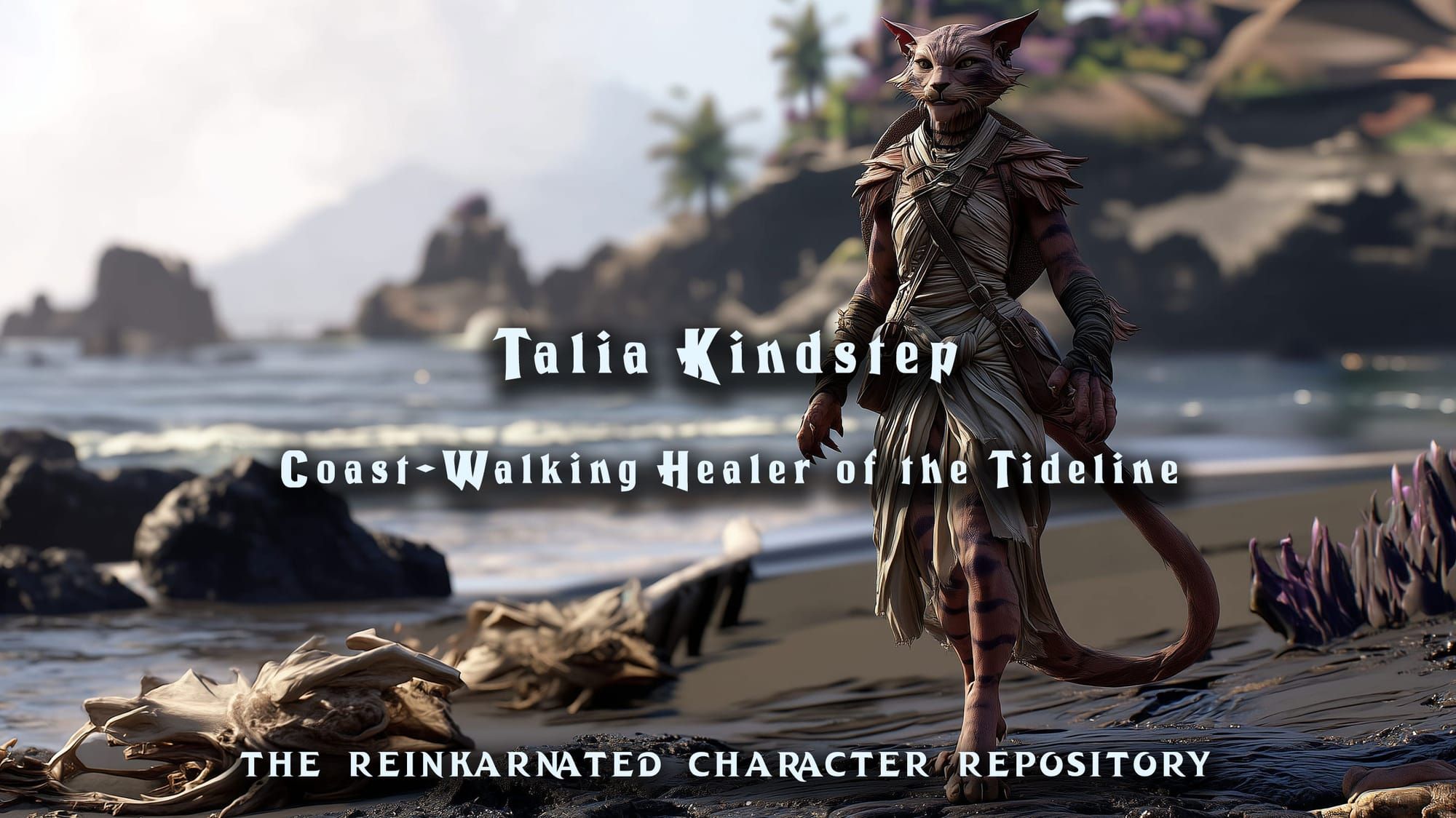 Talia Kindstep - Coast-Walking Healer of the Tideline
