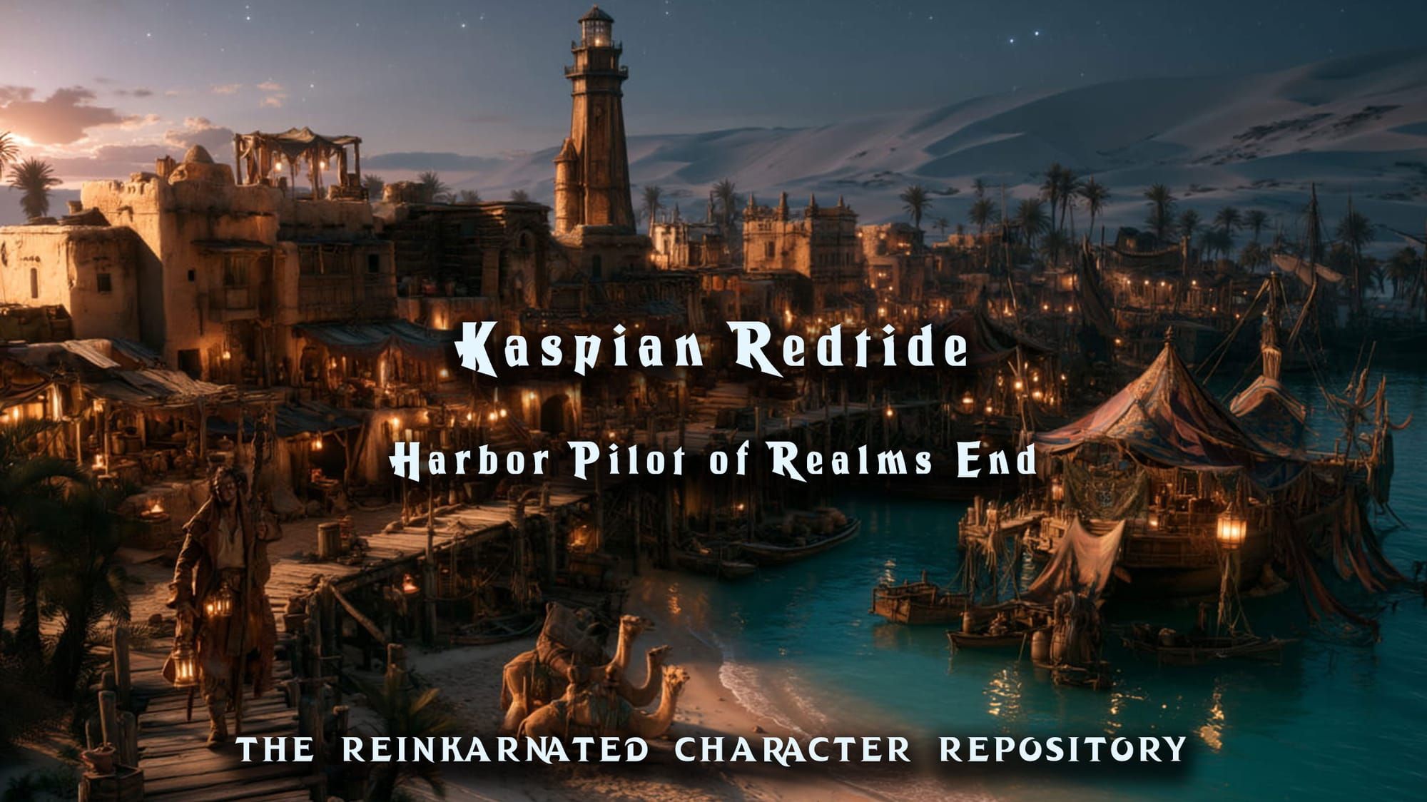 Kaspian Redtide - Harbor Pilot of Realms End