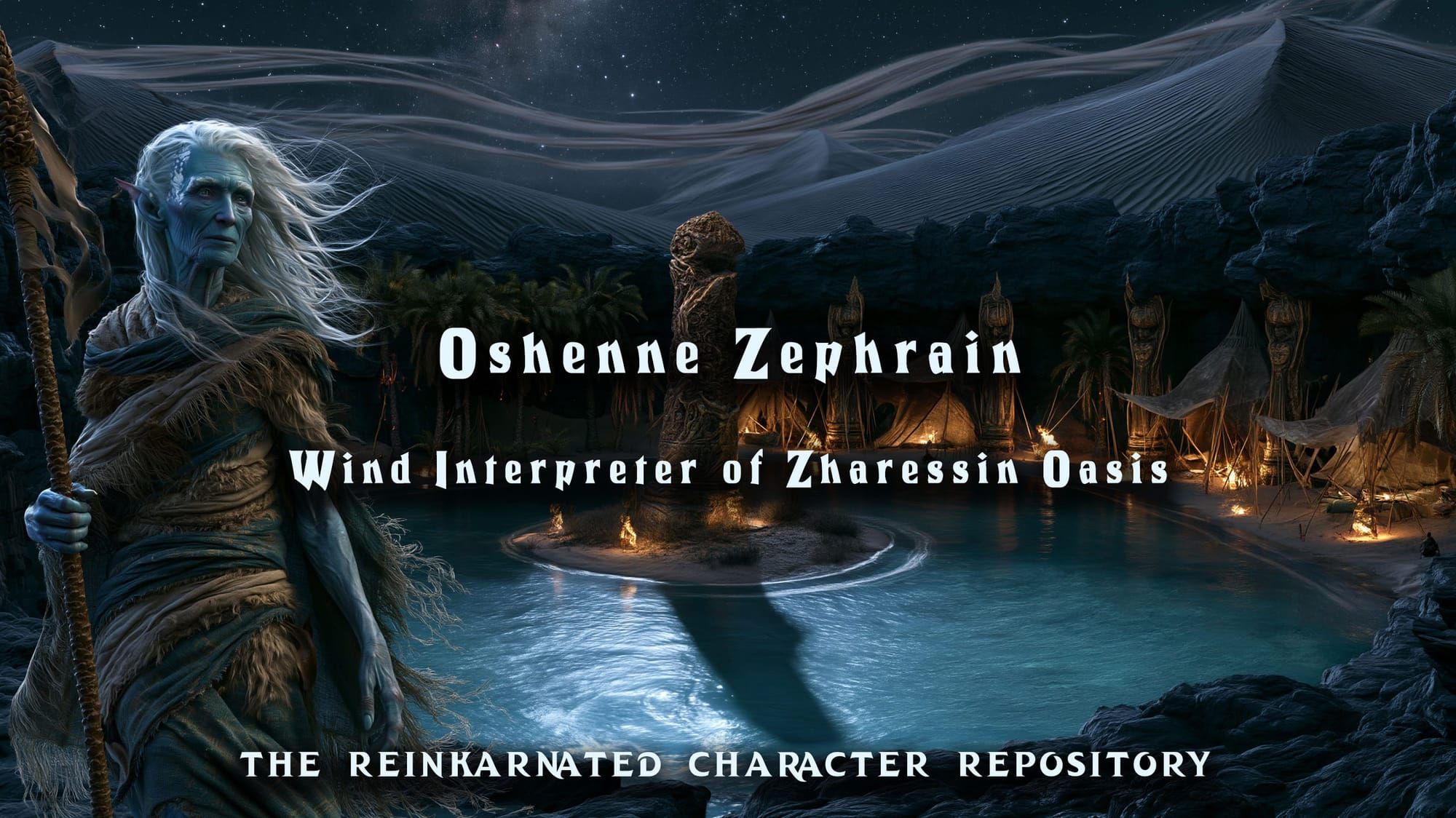 Oshenne Zephrain - Wind Interpreter of Zharessin Oasis