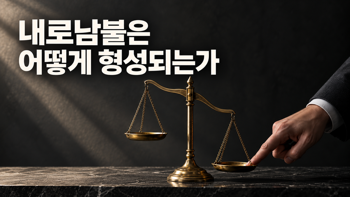 내로남불은 어떻게 형성되는가