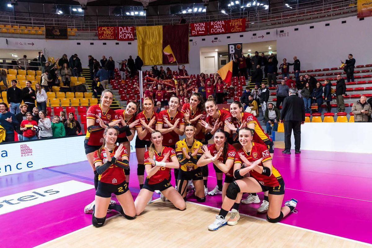 Scendere senza arretrare: come Roma Volley sta trasformando la Serie A2 in una piattaforma di brand e internazionalizzazione