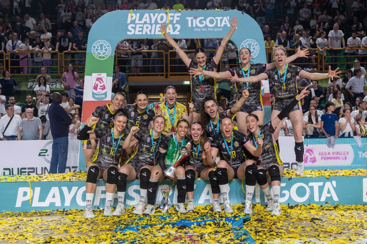 La Millenium Brescia è tornata in A1. Ha vinto la squadra più forte. Ha vinto anche quella più lungimirante.