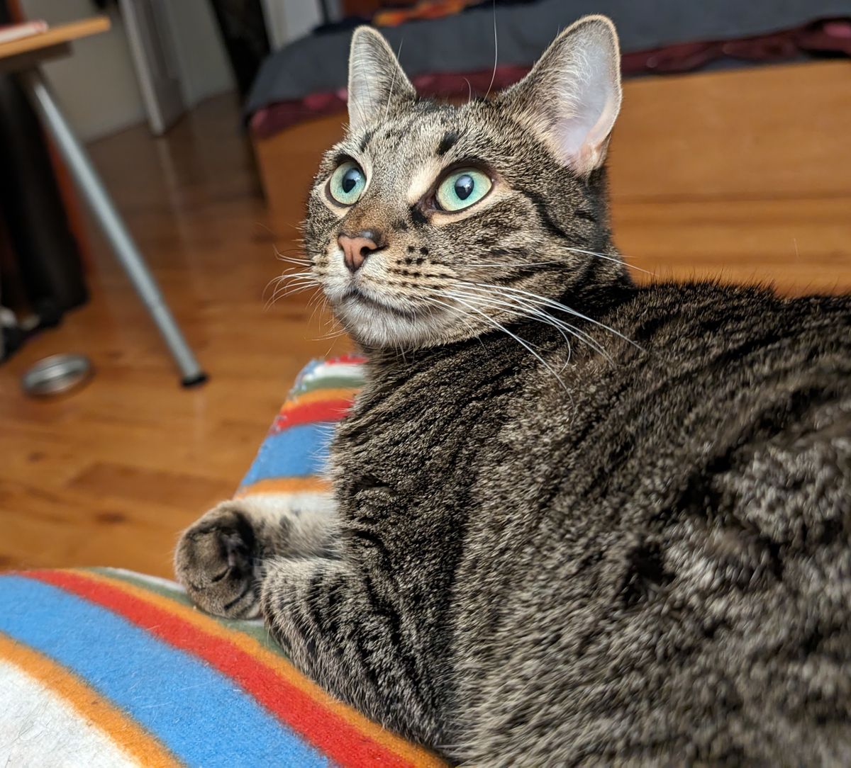 We never arrive, but