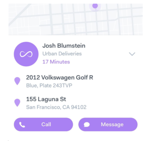 Onfleet enables customers to call or message drivers, dispatchers or call centers with a single click. Calls can be anonymized for added privacy.