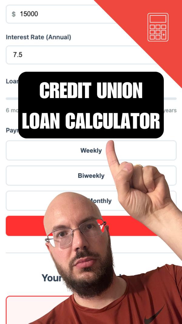 Canadian Credit Union Loan Calculator