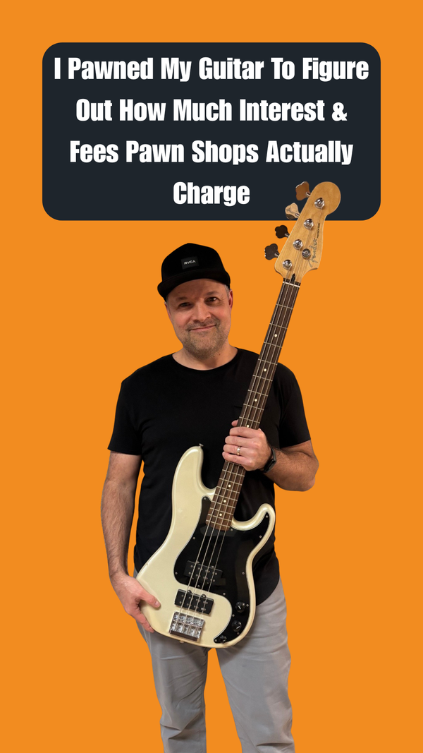 I Pawned My Guitar To Figure Out How Much Interest & Fees Pawn Shops Actually Charge​