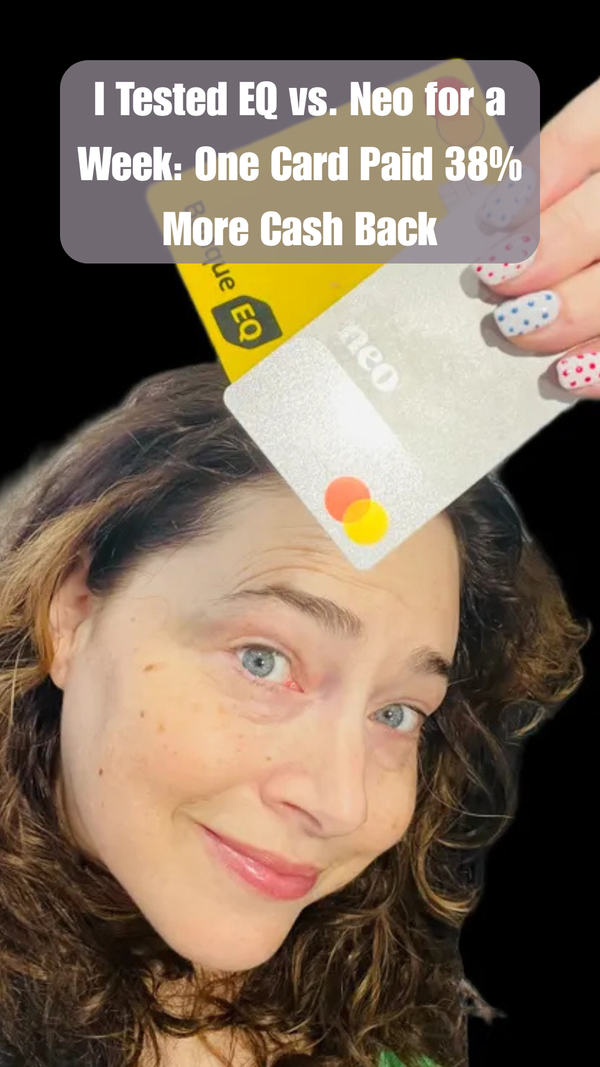 I Tested EQ vs. Neo for a Week: One Card Paid 38% More Cash Back