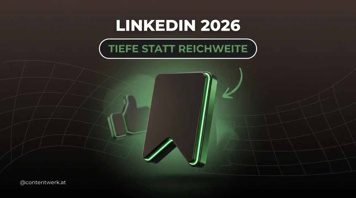 LinkedIn Algorithmus 2026 Tiefe statt Reichweite Save-Icon Cover