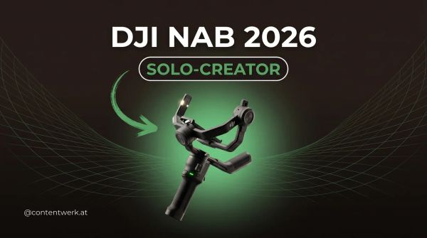 DJI RS 5 Gimbal mit Tracking-Modul für Solo-Creator Filmproduktion 2026 ContentWerk