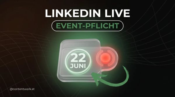 LinkedIn Live Events-Pflicht ab 22. Juni 2026 — Cover für ContentWerk Artikel zu Stream-Setup-Umstellung