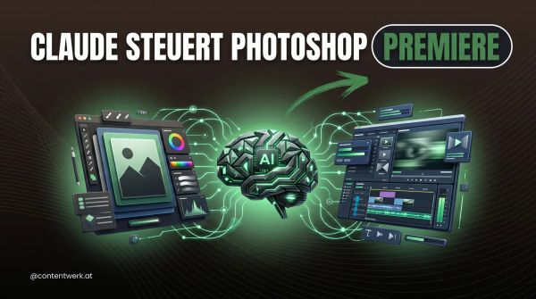 Claude steuert Photoshop und Premiere Pro als KI-Editor mit neuen Connectors für Creative-Tools