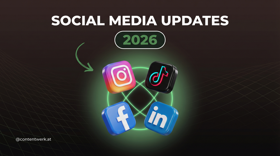 Social Media Updates 2026 — Instagram, TikTok, LinkedIn und Facebook Änderungen für Content Creator