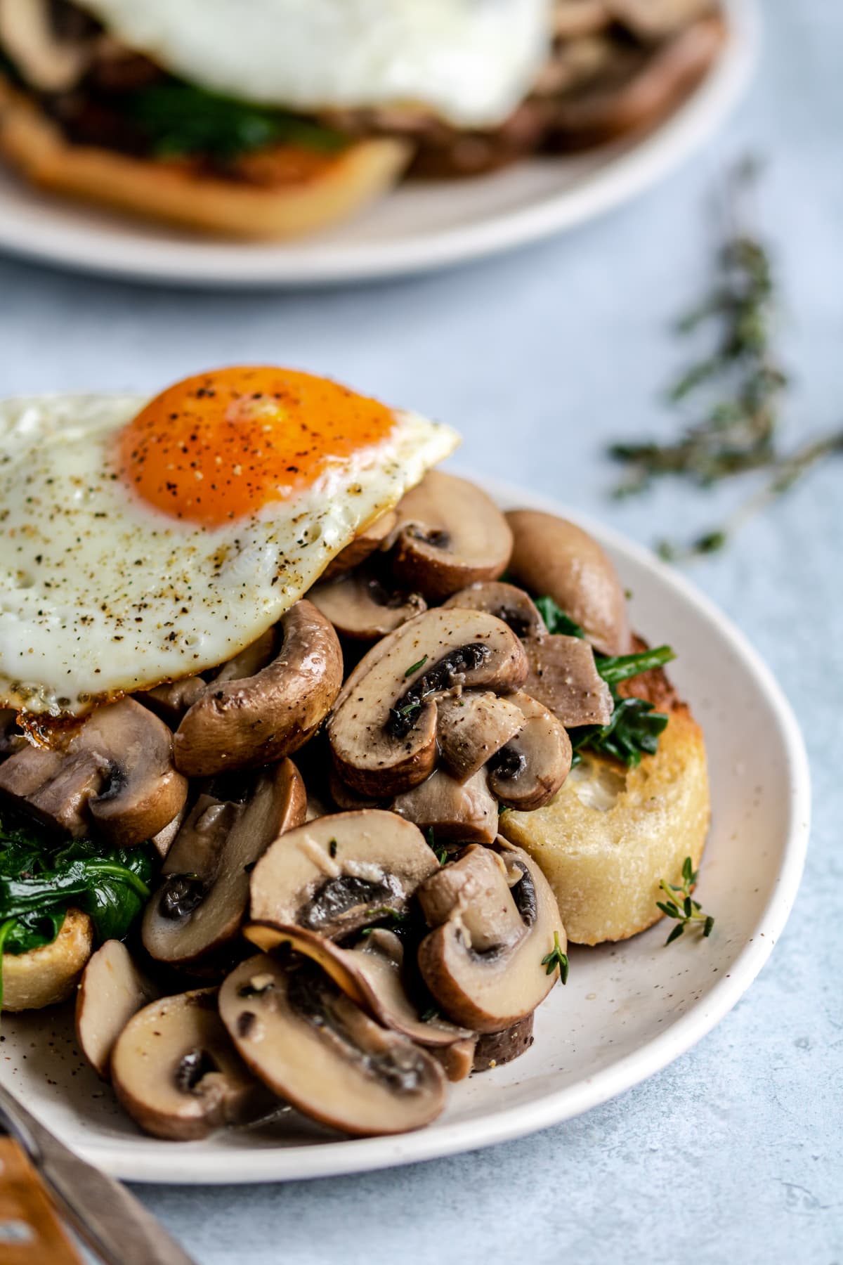 Mushrooms on Toast
