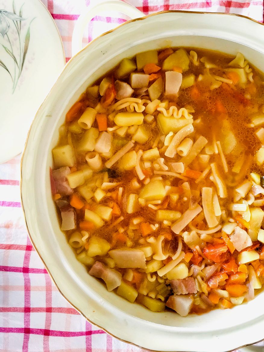 Pasta e Patate (Italian Potato Soup)