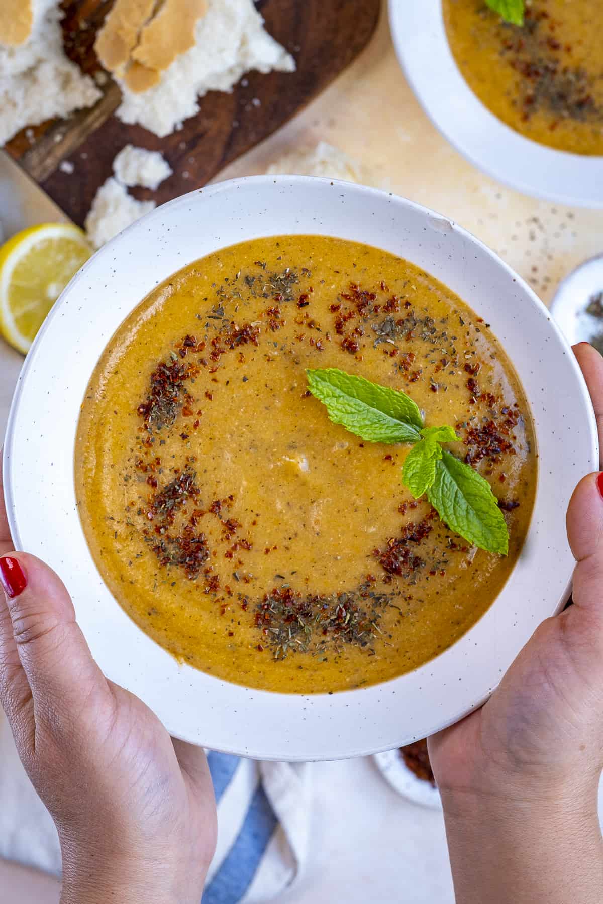 Mercimek Çorbasi (Turkish Red Lentil Soup)