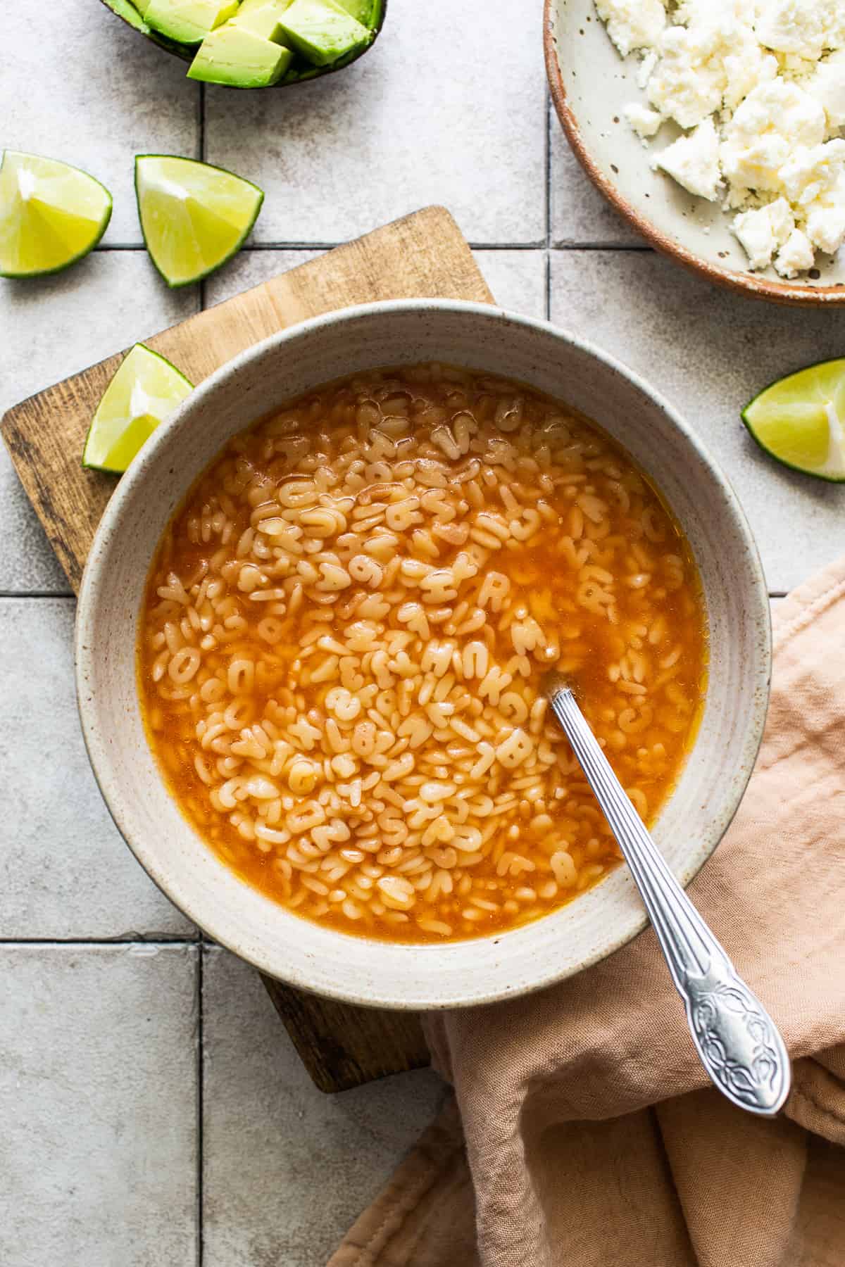 Sopa de Letras (Mexican Alphabet Soup)