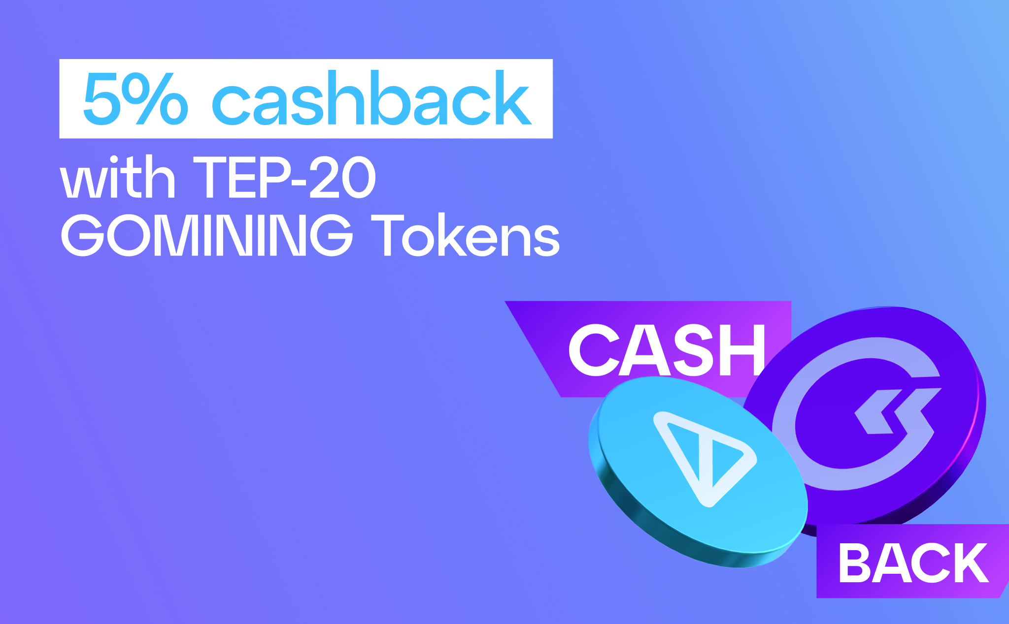 GOMINING TOKENS NOW AVAILABLE ON THE TON NETWORK