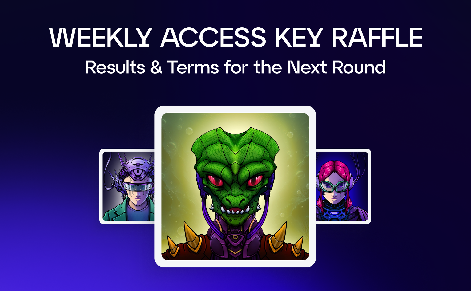 Big Cheers to klebWERK11, this Week's Winner in our Weekly Raffle!