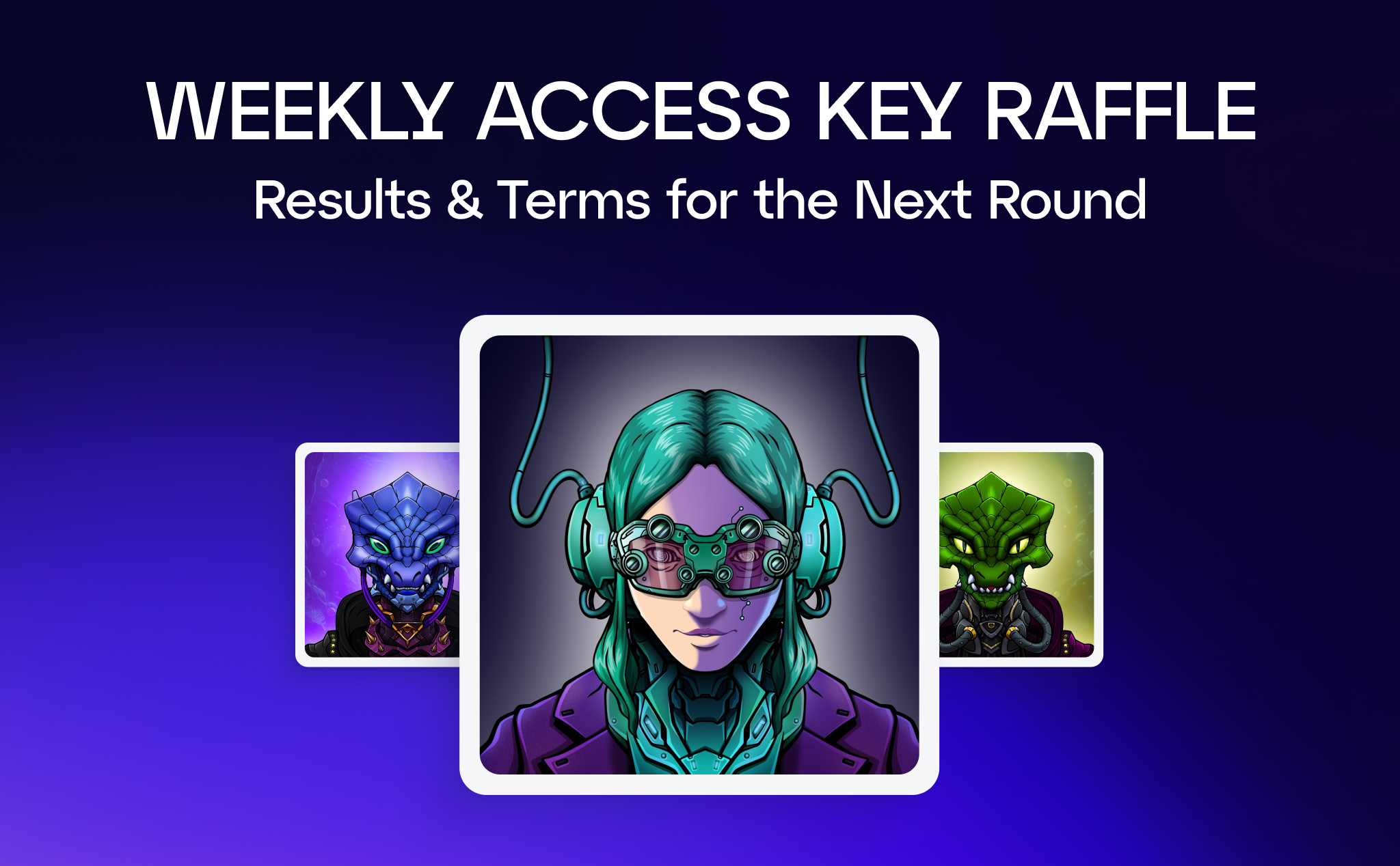 Big cheers to 9fae5388, this week's winner in our weekly raffle!