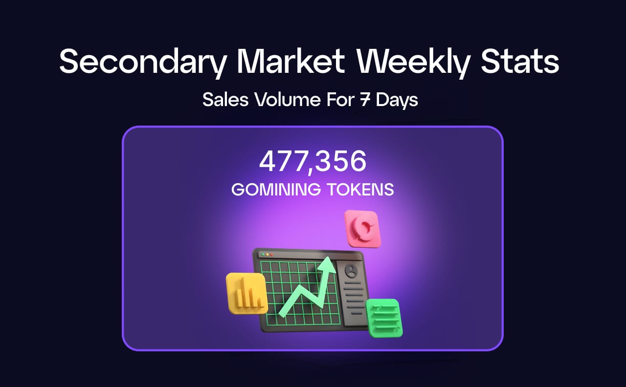 GoMining Secondary Market Weekly Stats!