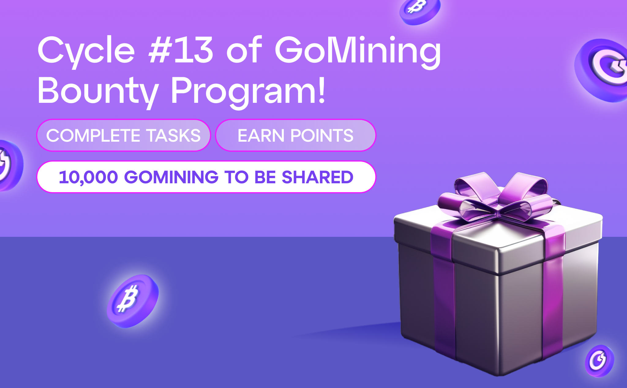Don't Miss Out: New Tasks in GoMining's Bounty Program Cycle Await You