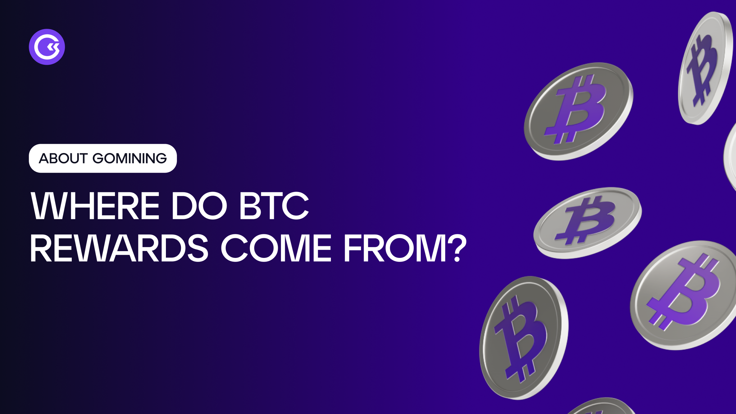 Where do BTC rewards come from?