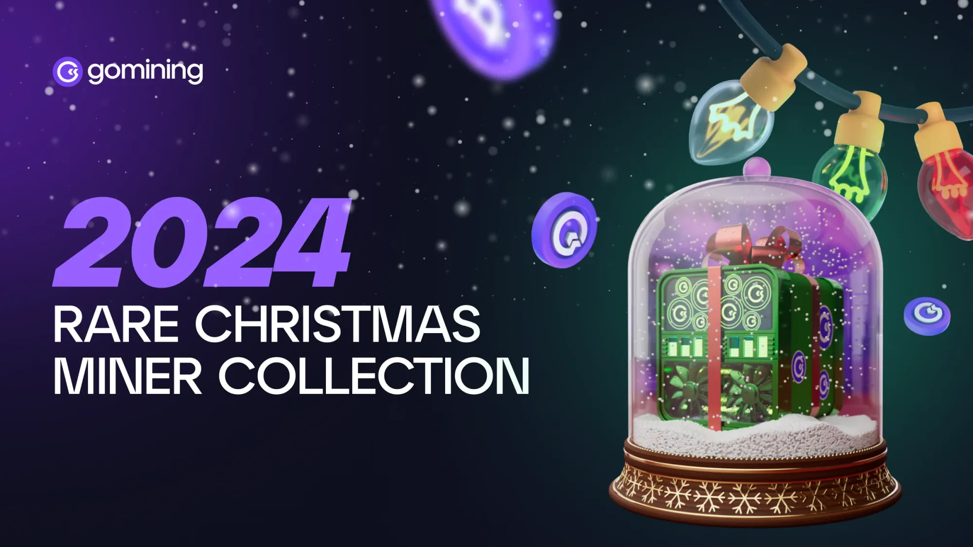 Dive into the Festive Spirit with GoMining's Exclusive Christmas Miners