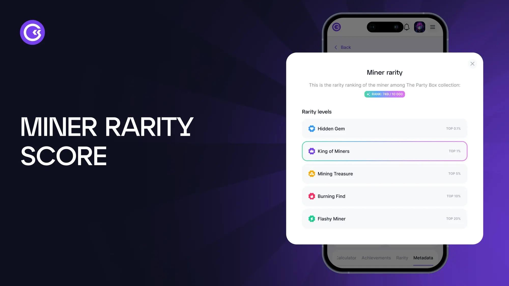 Rarity Revealed: Assessing the Value of Your GoMining Miner