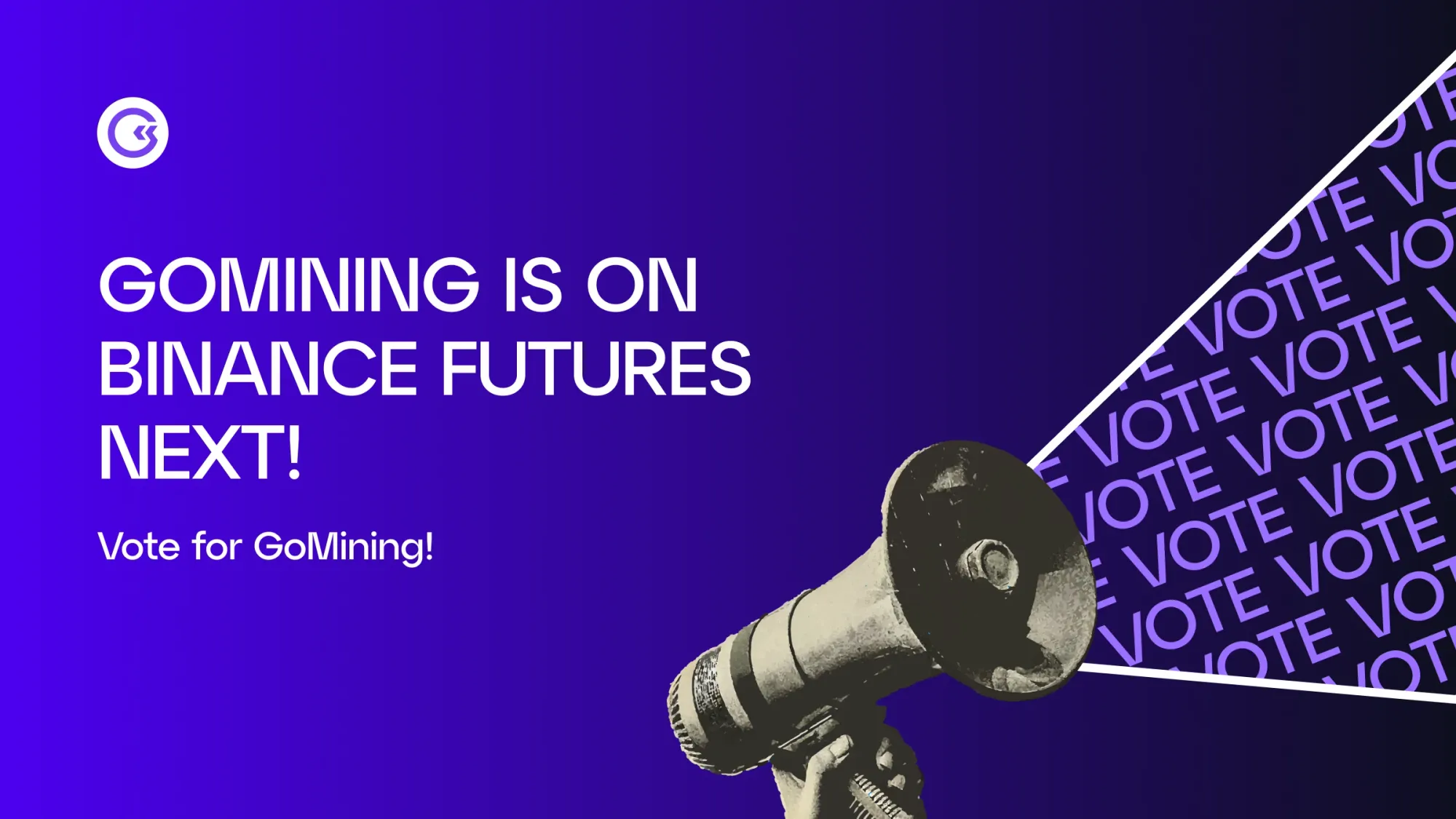 Vote for GoMining: Now in the Binance Futures Nominees!