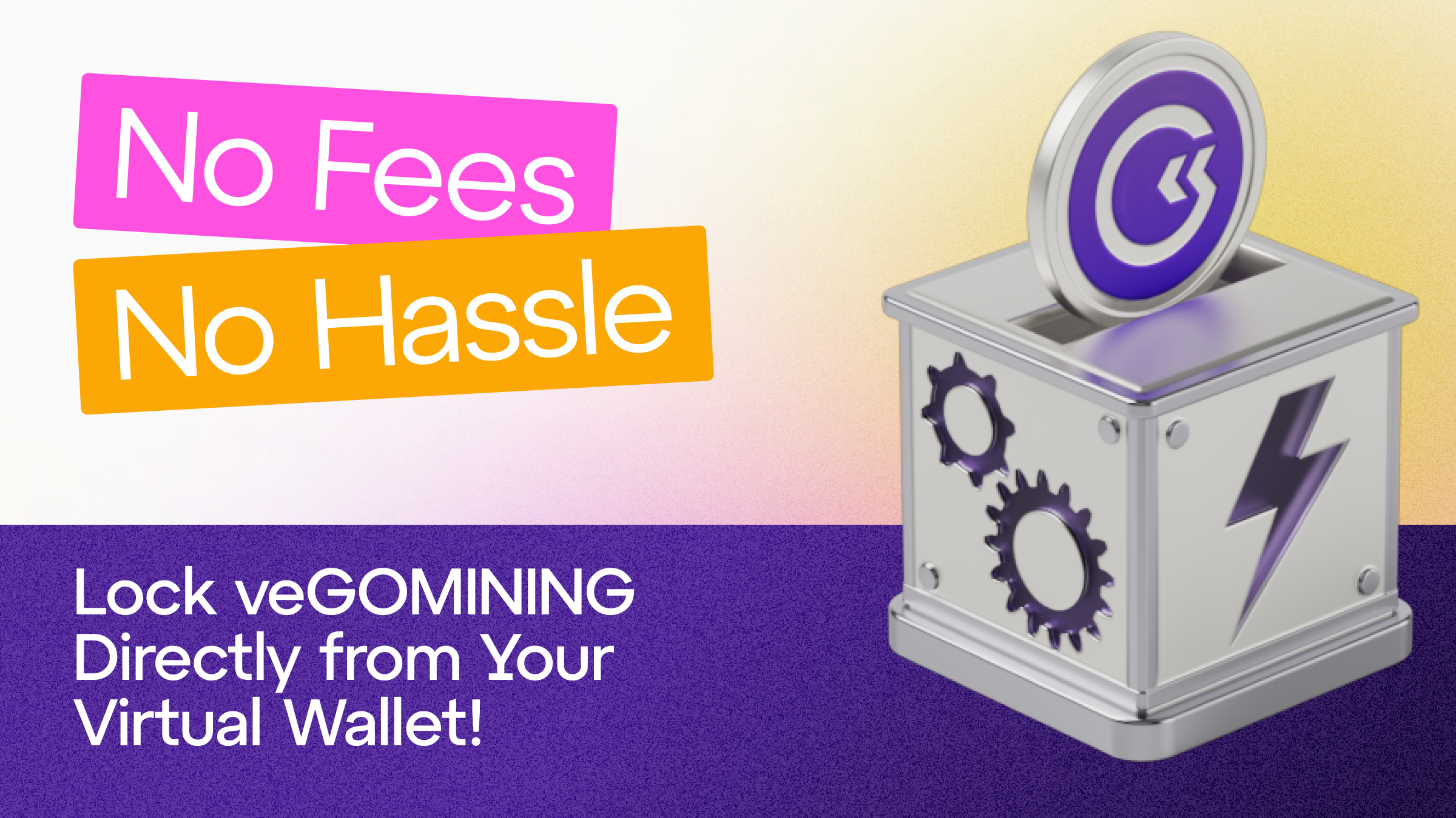 veGOMINING Lock from Virtual Wallets is Here!