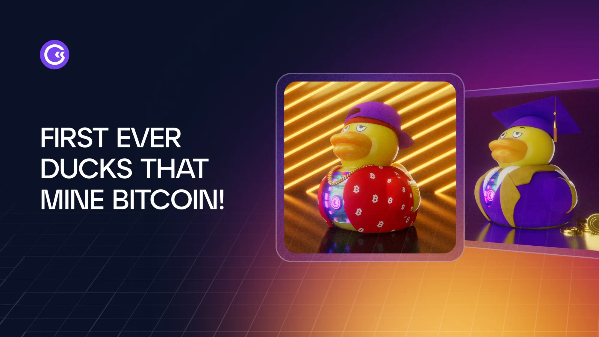 🦆 Mining Ducks Are Here to Celebrate Bitcoin Vegas