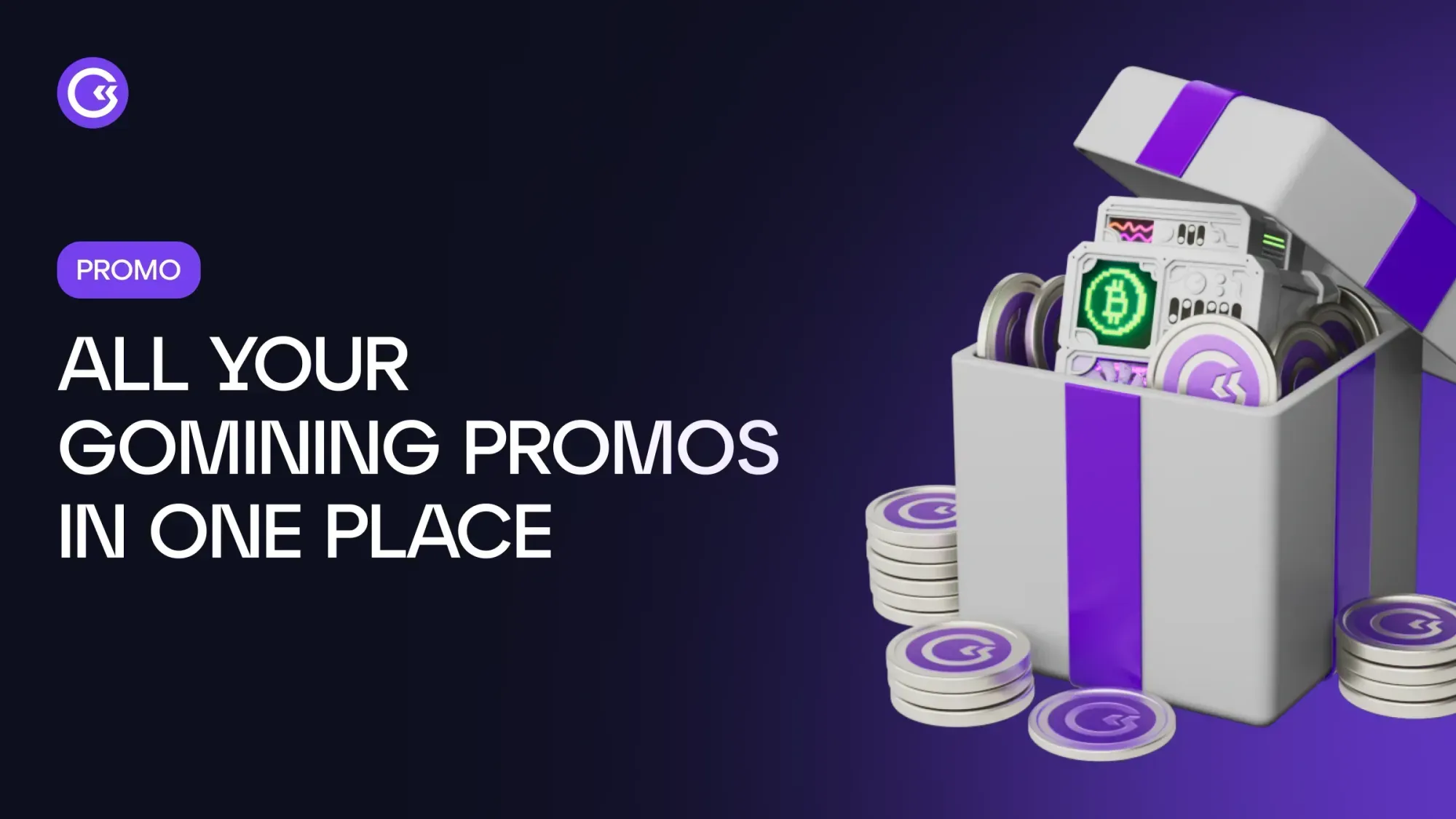 Meglio insieme: tutte le tue promo GoMining in un unico posto!