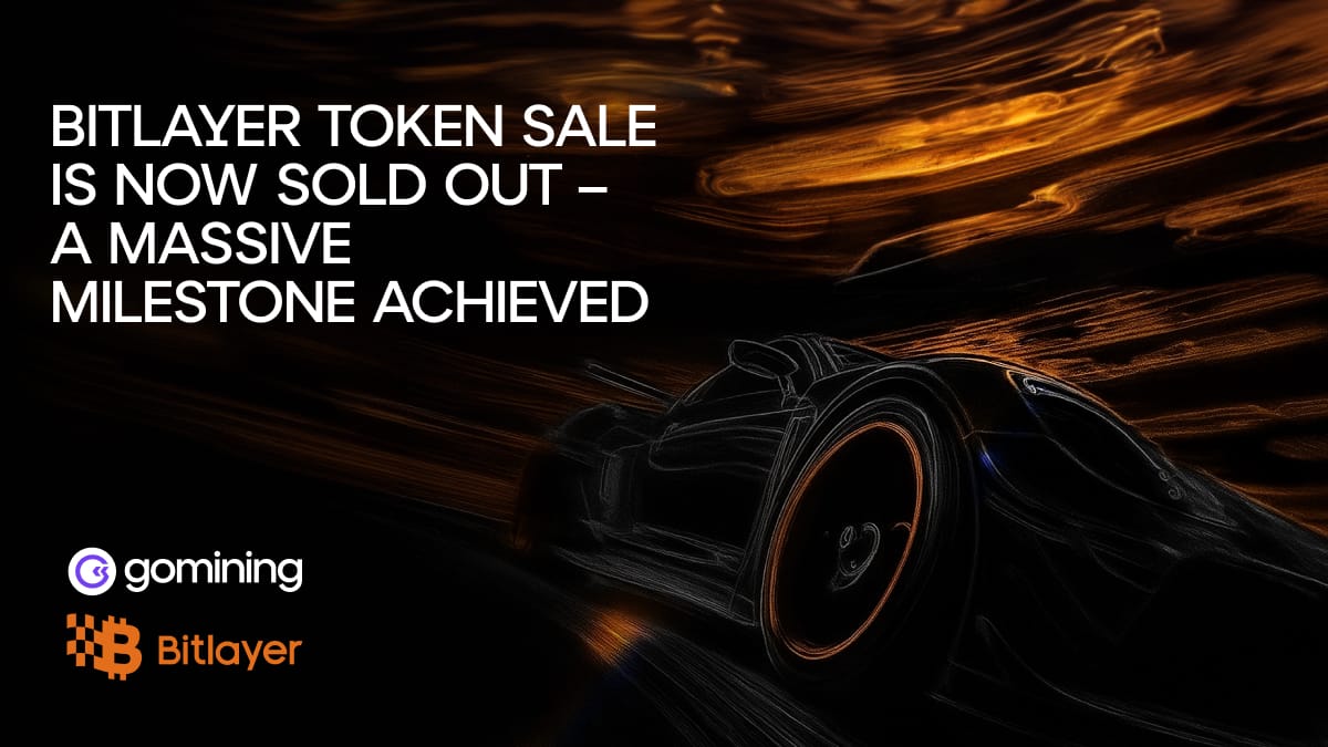 Bitlayer Token Sale Is Now Sold Out