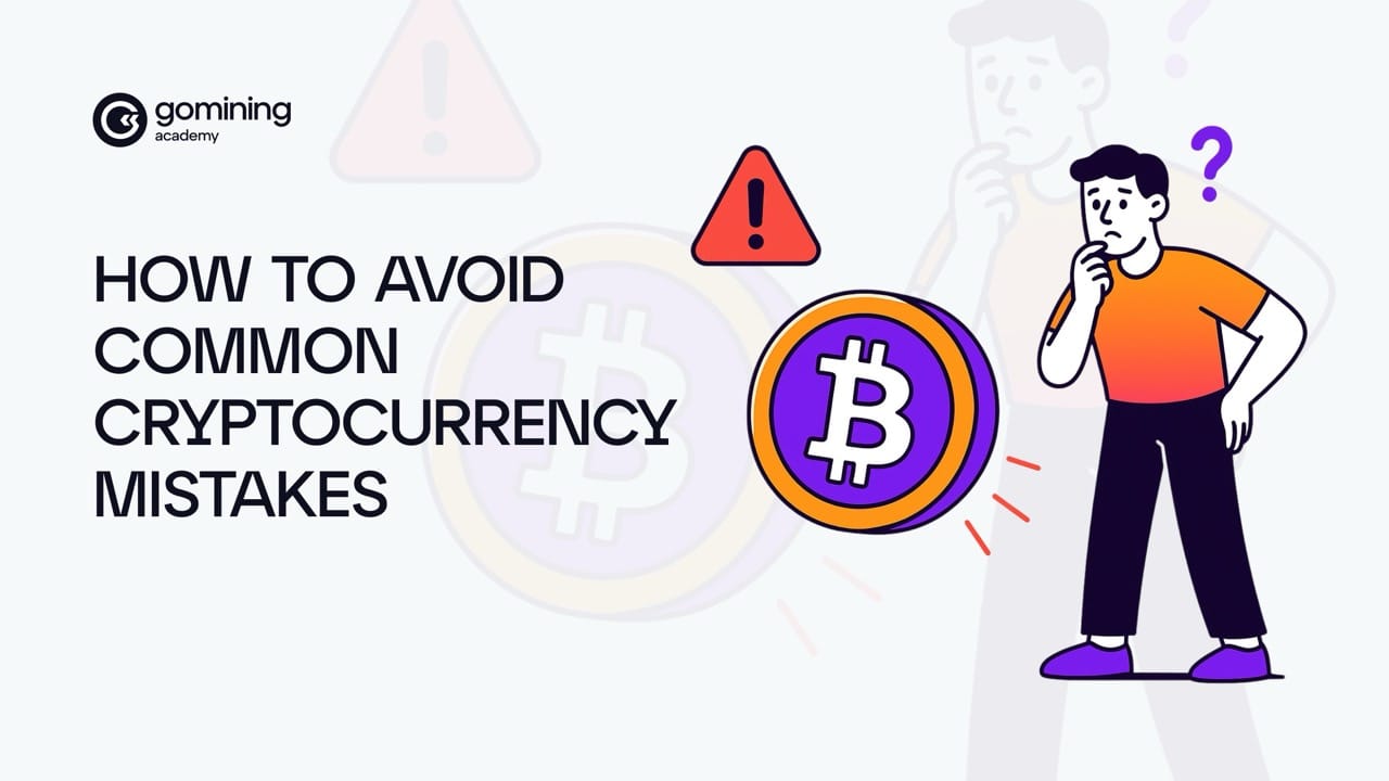How to Avoid Common Cryptocurrency Mistakes (without losing sleep or money) poster