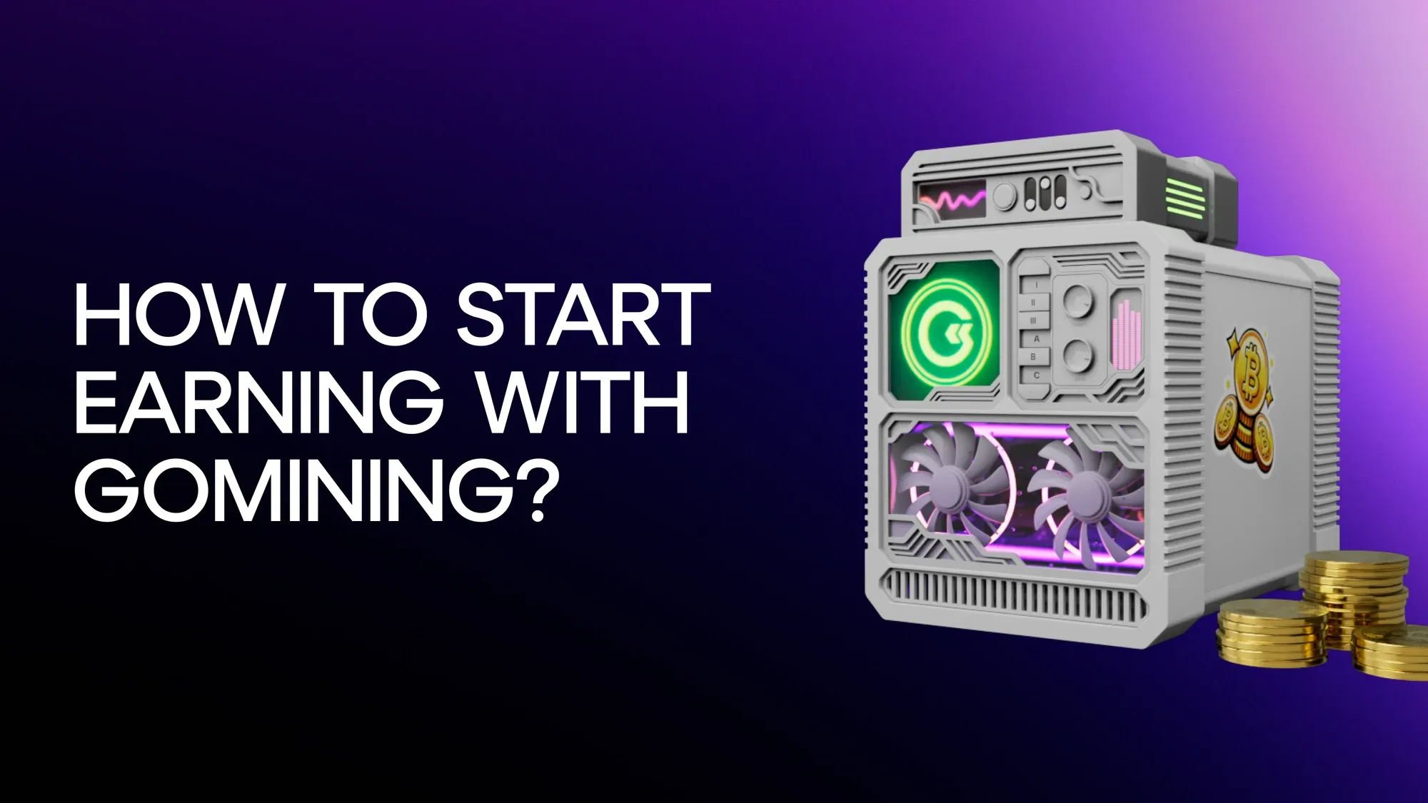 How to Start Earning with GoMining 🚀 poster