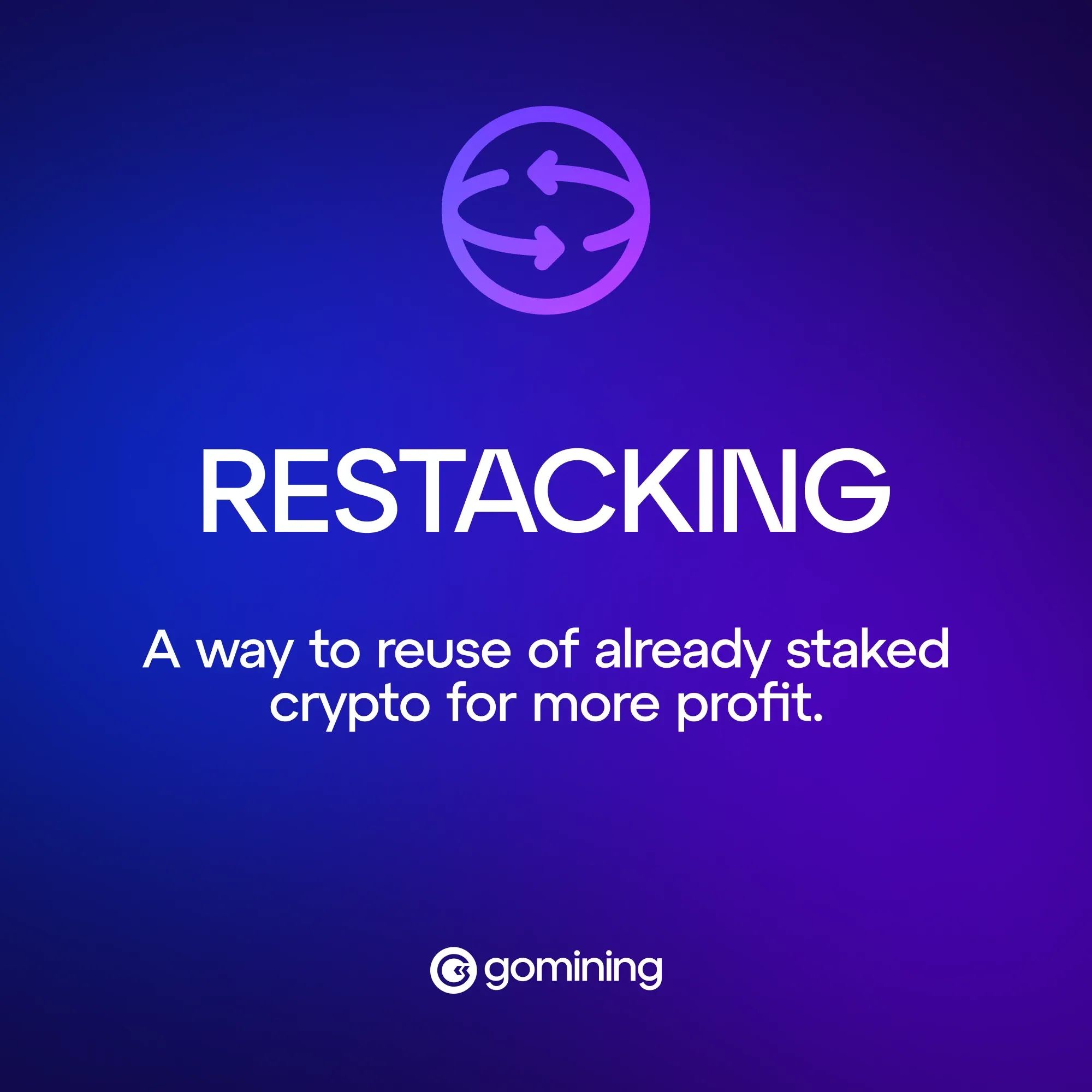 Restaking: Definition, Methods, and Examples