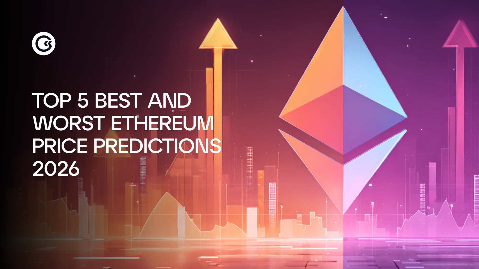 As 5 melhores e piores previsões para o preço do Ethereum em 2026