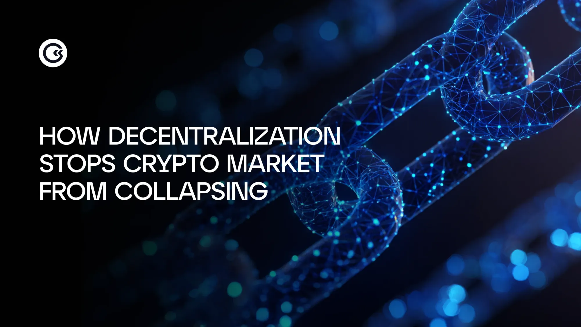 Comment la décentralisation empêche l'effondrement du marché des cryptomonnaies